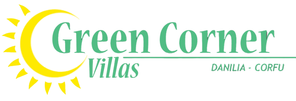 Green Corner Villas in Danilia Corfu surrounded by olive trees